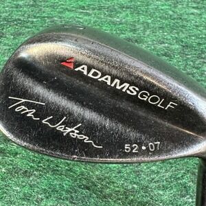 Adams Golf Tom Watson Gap Wedge 52° Steel Shaft Golf Pride Grip Mens Right Hand